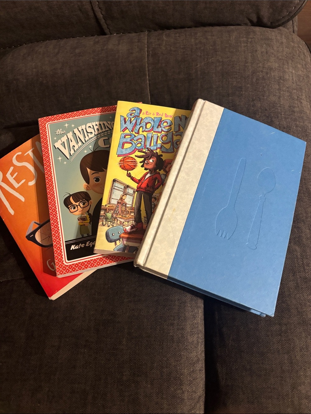 4 Kids Blue Hardcover Story Book - Children's Reading Book